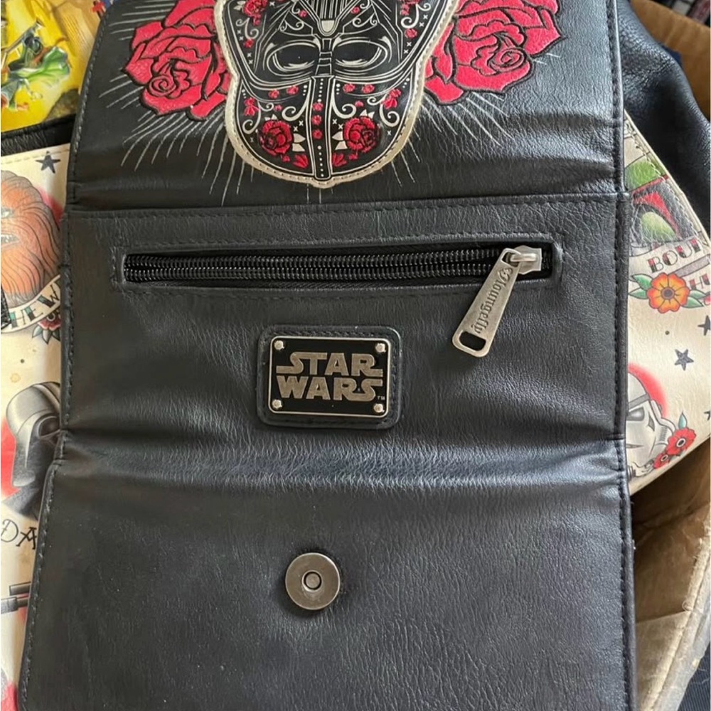 Loungefly Black and Red Star Wars Wallet - Picture 3 of 3